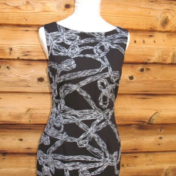 Black Sheath Dress  - Picture 3 of 8